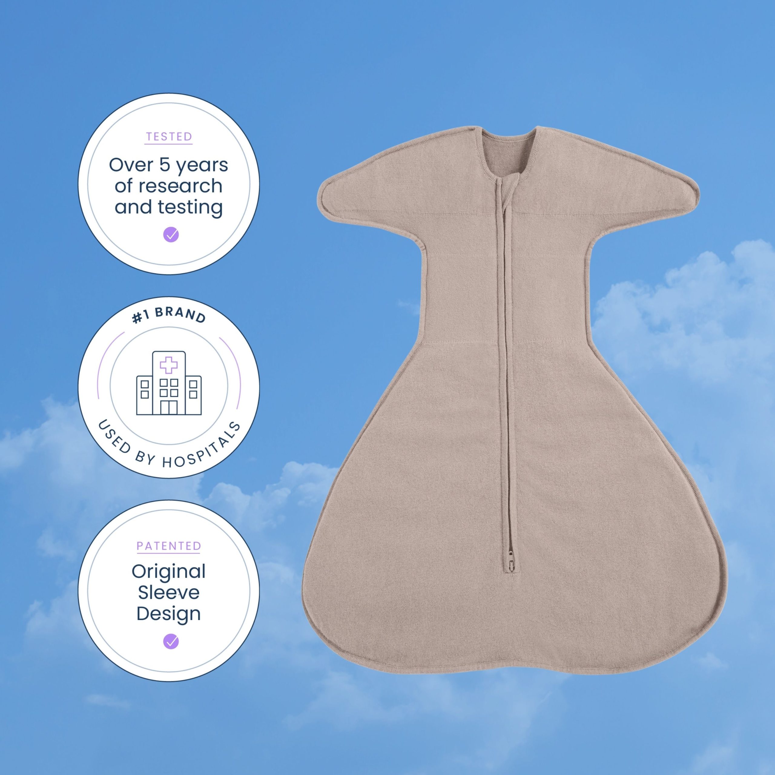 SwaddleStretch™ Newborn Swaddle TOG 0.5 - Image 2