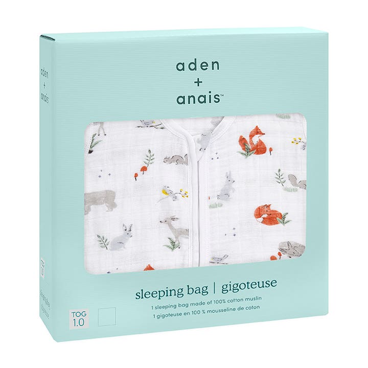 boutique 100% cotton muslin light sleep sack TOG 1.0 - Image 3