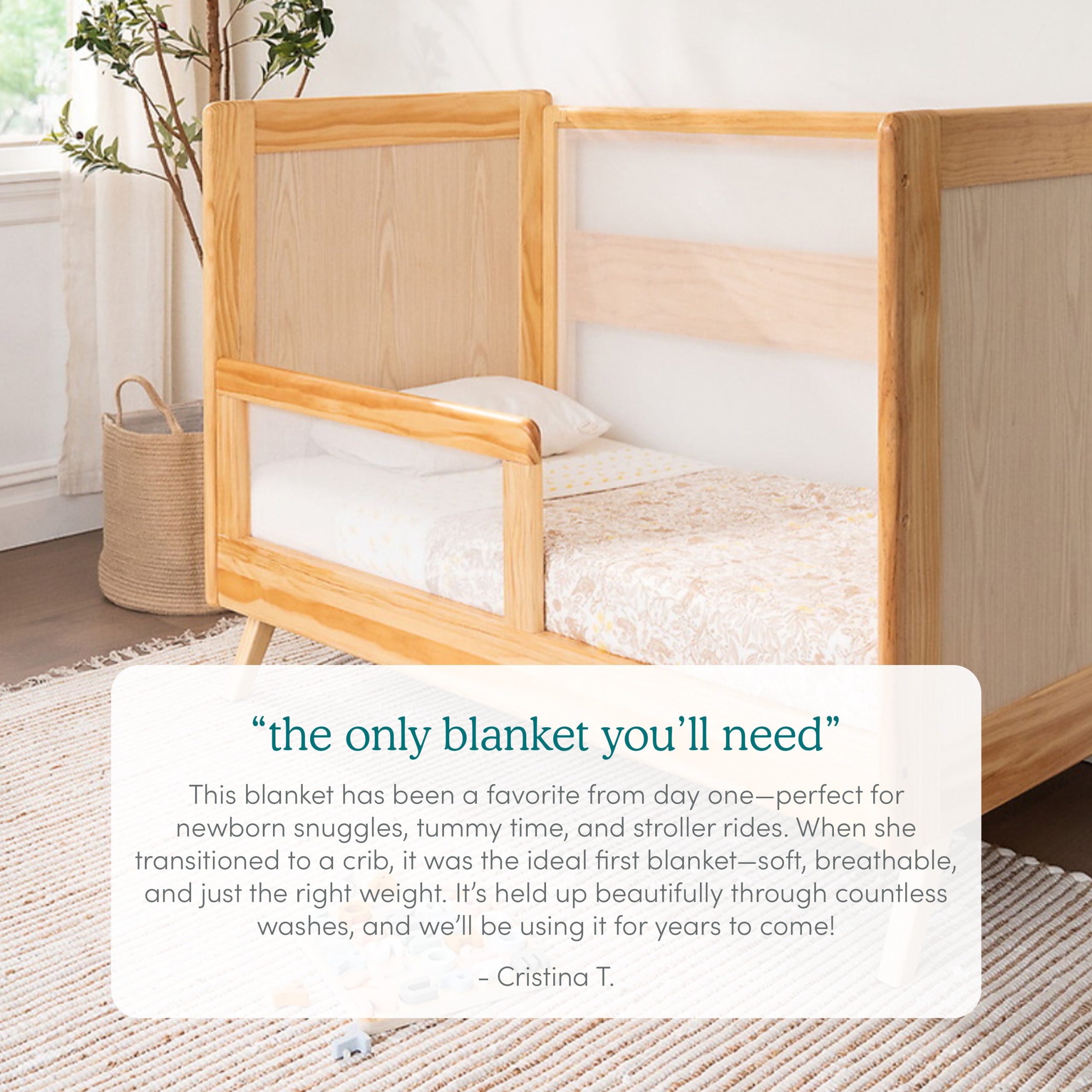 boutique silky soft muslin dream blanket - Image 4