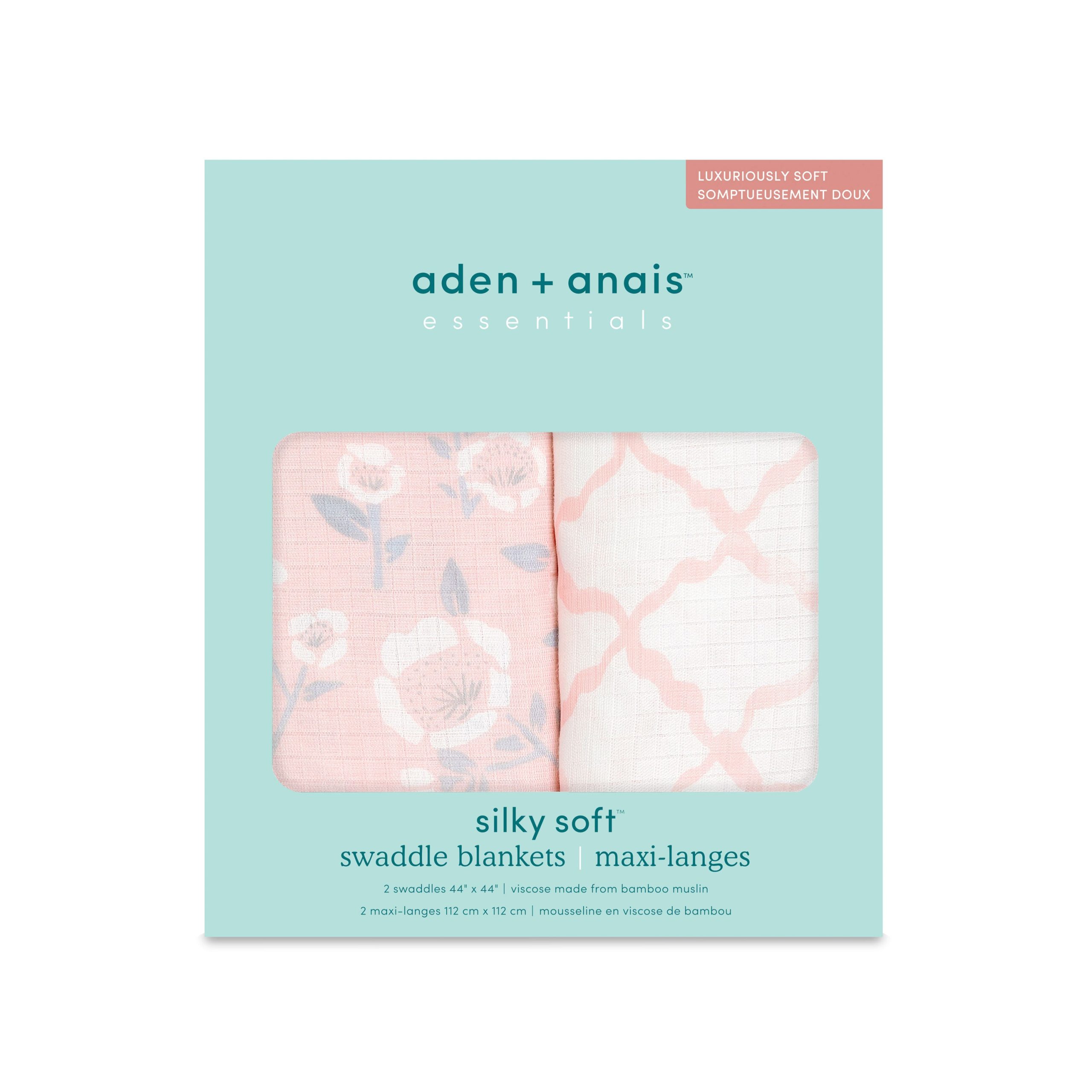 essentials silky soft swaddle blanket 2 pack - Image 5