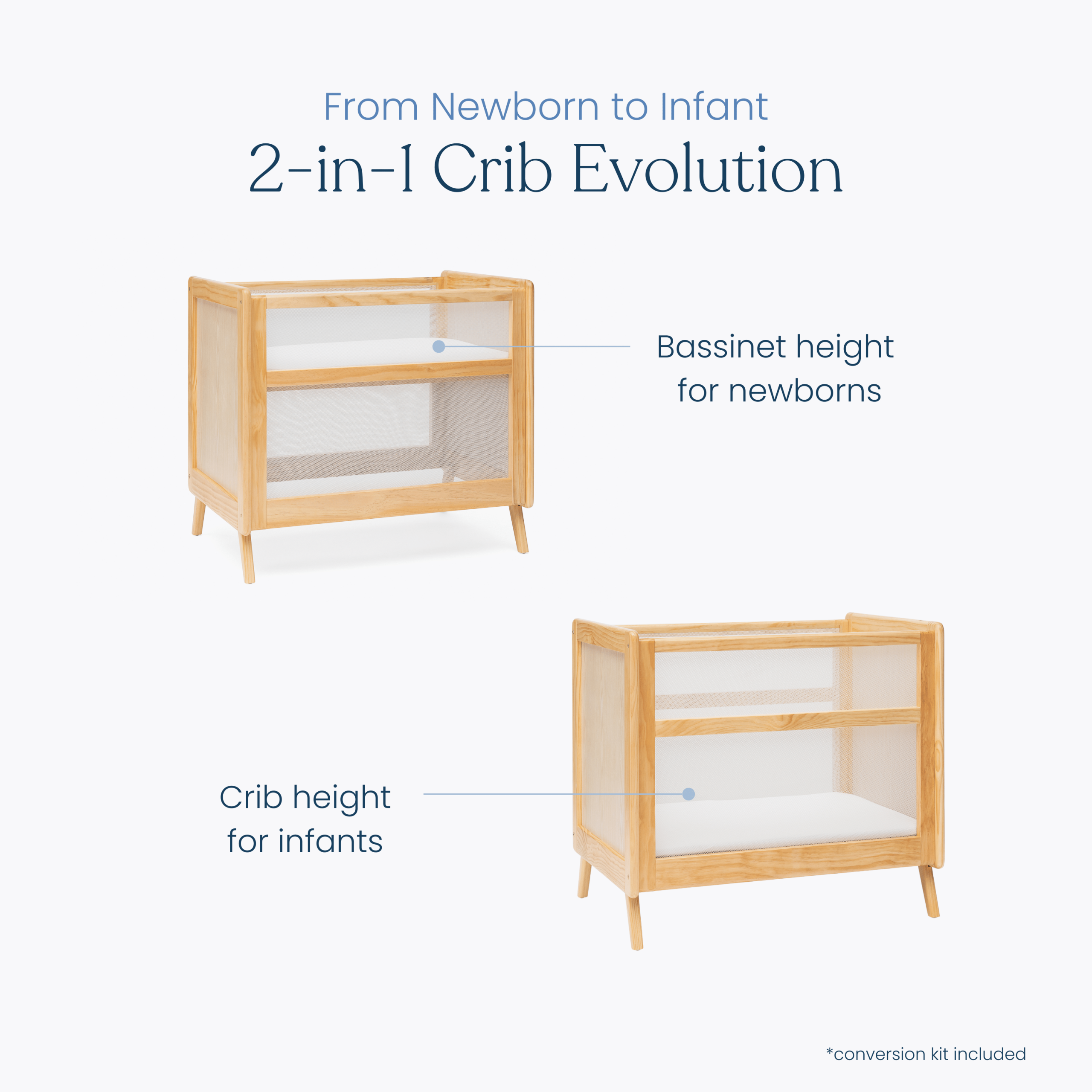 Mini Breathable Mesh Crib - Image 4
