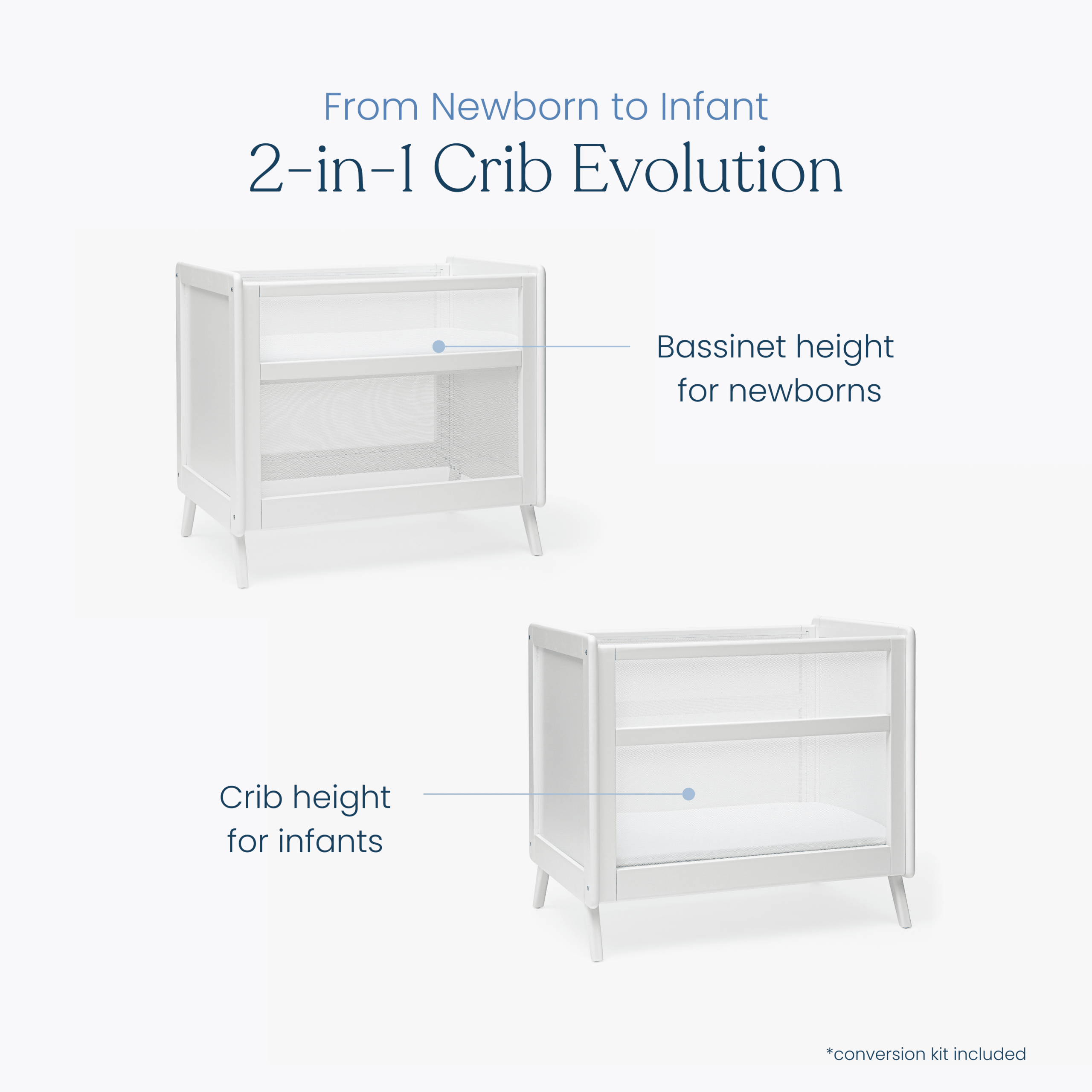 Mini Breathable Mesh Crib - Image 4