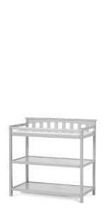 Flat Top Baby Changing Table. Cool Gray - Image 13