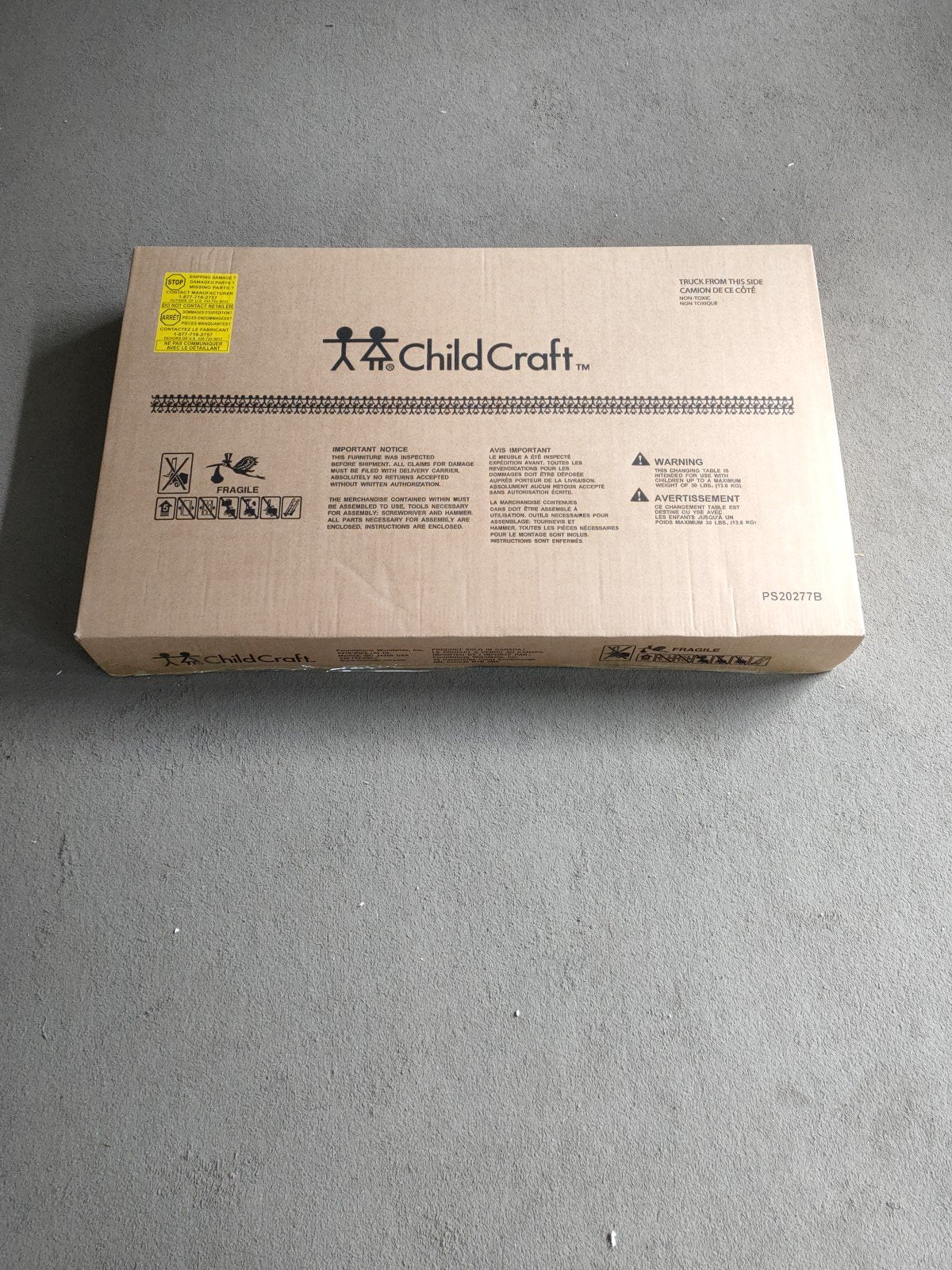 Arch Top Baby Changing Table. Matte White - Image 22