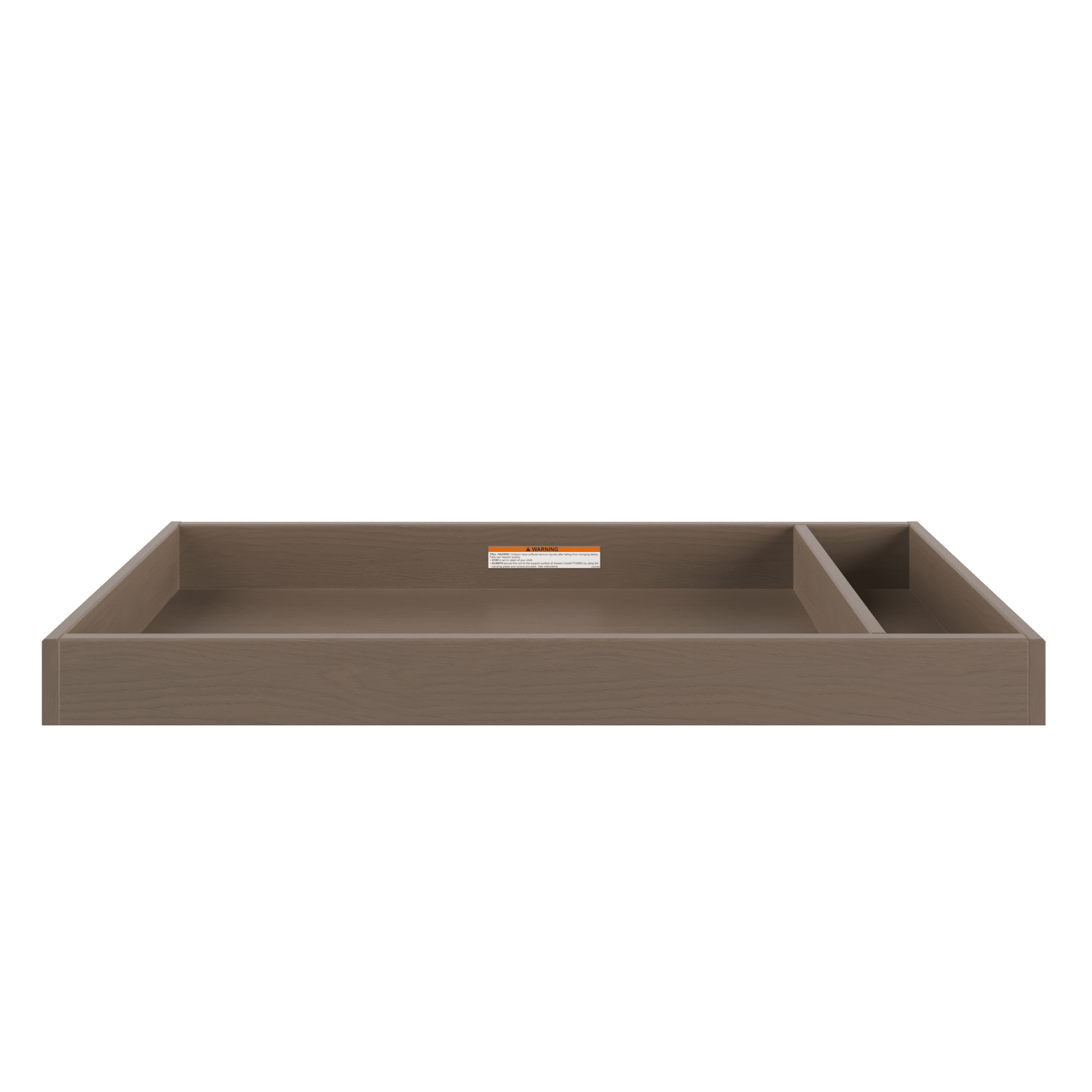 F01792 - Universal Changing Table Topper. Dusty Heather - Image 3