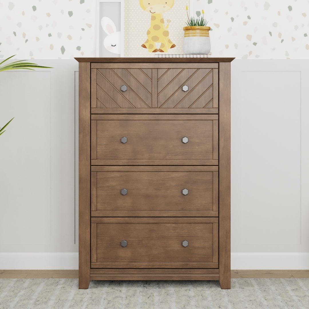 Atwood 3-Piece Nursery Set with Crib. Dresser and Chest - Image 8