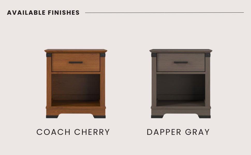 Redmond Nightstand. Dapper Gray - Image 16
