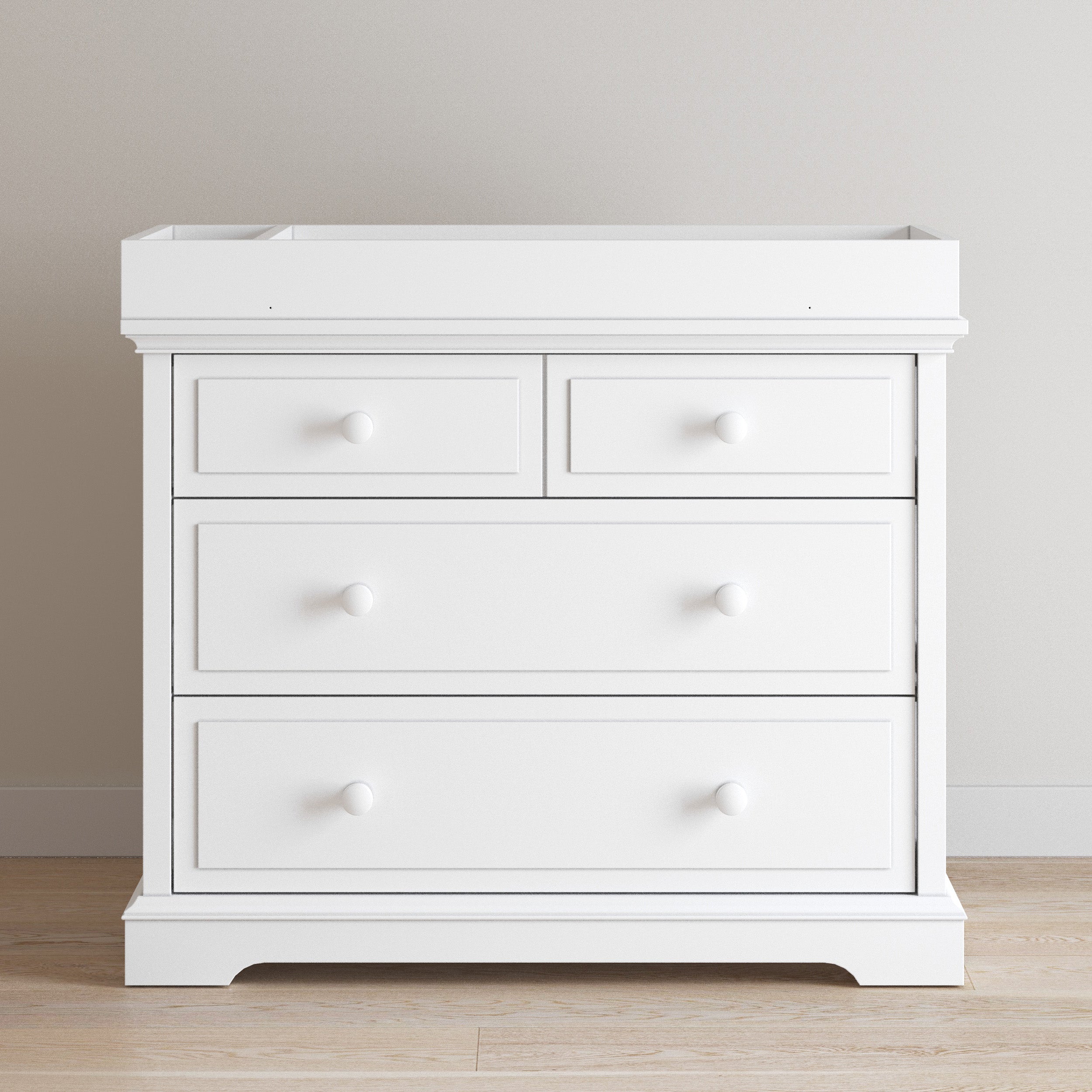 F01792 - Universal Changing Table Topper. Matte White - Image 13