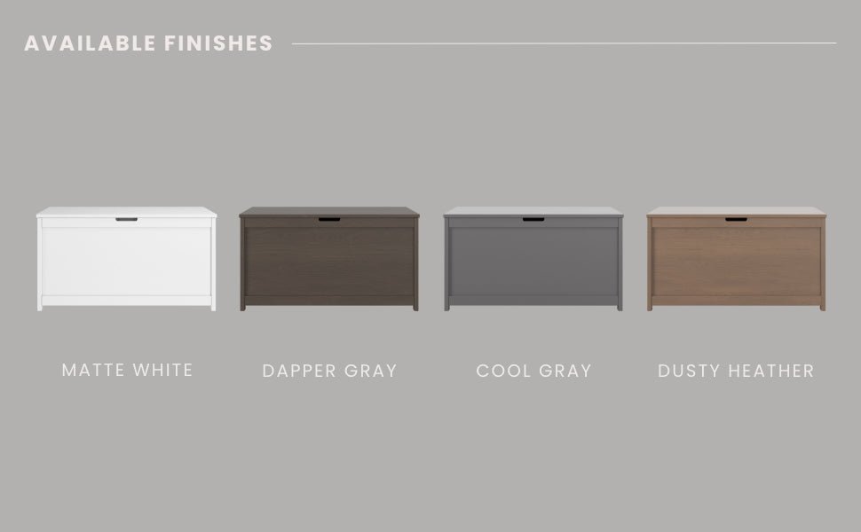 Harmony 33 Kids Toy Box. Dapper Gray - Image 19