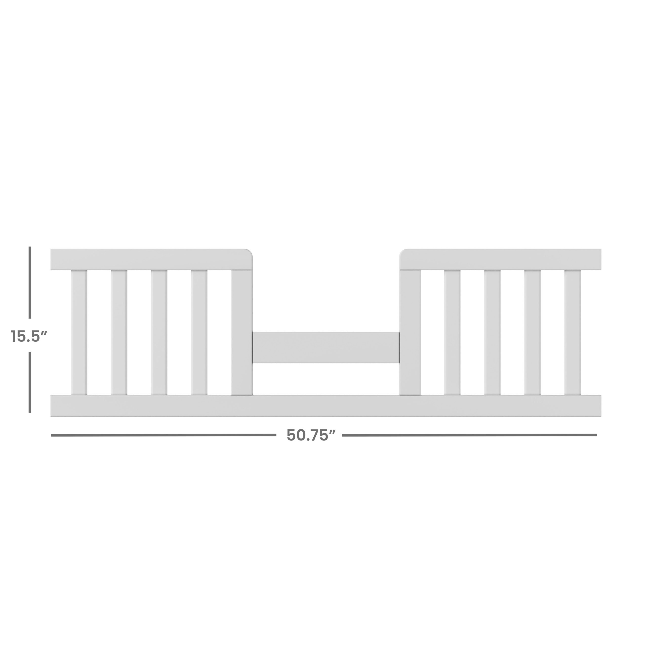 F09514 - Toddler Guard Rail. Matte White - Image 2