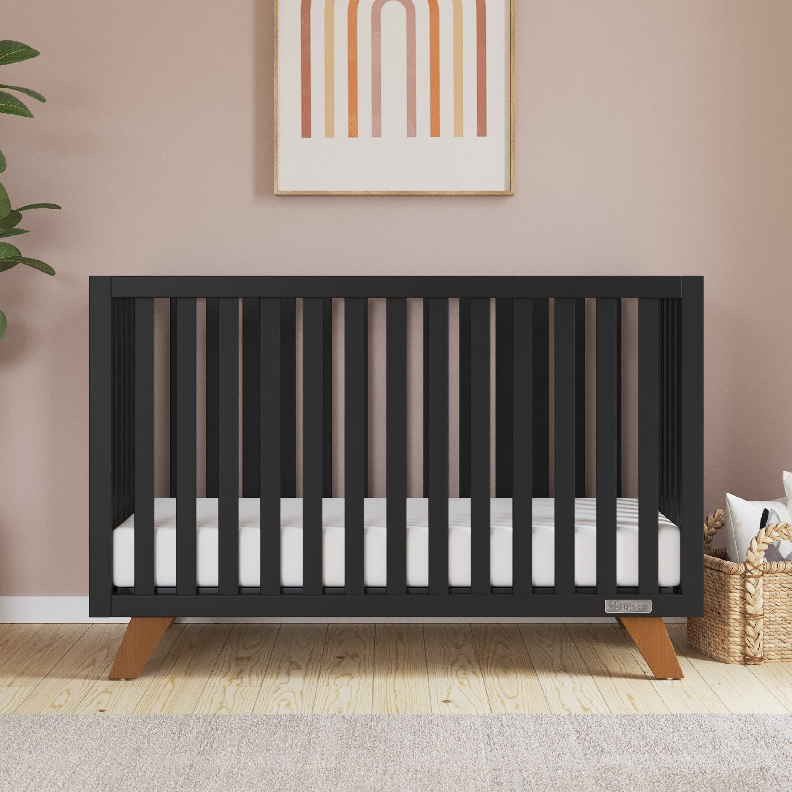 Soho 4-in-1 Convertible Crib. Ebony - Image 9