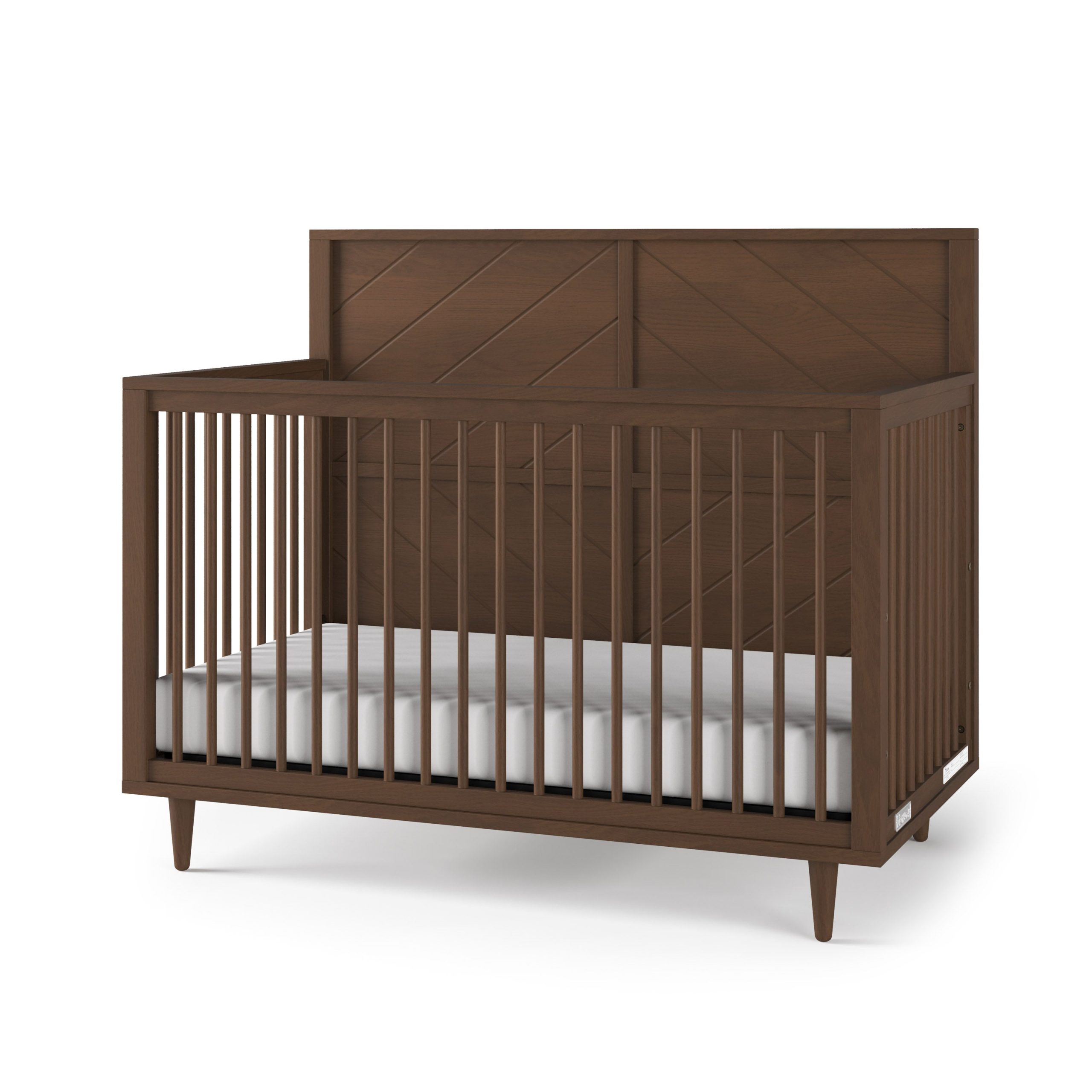Surrey Hill 4-in-1 Convertible Crib. Toasted Chestnut