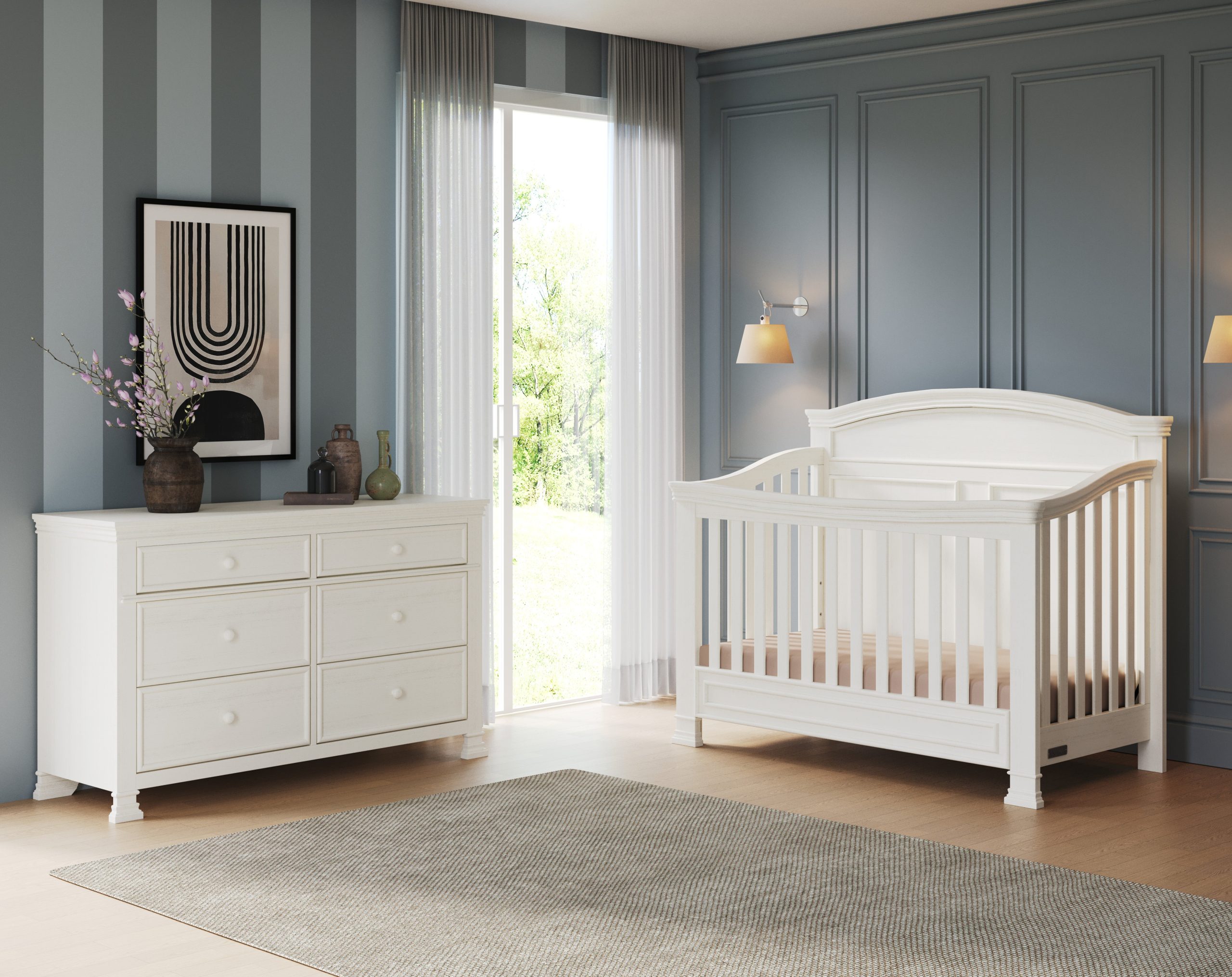 Westgate 4-in-1 Convertible Crib. Vintage Linen - Image 26