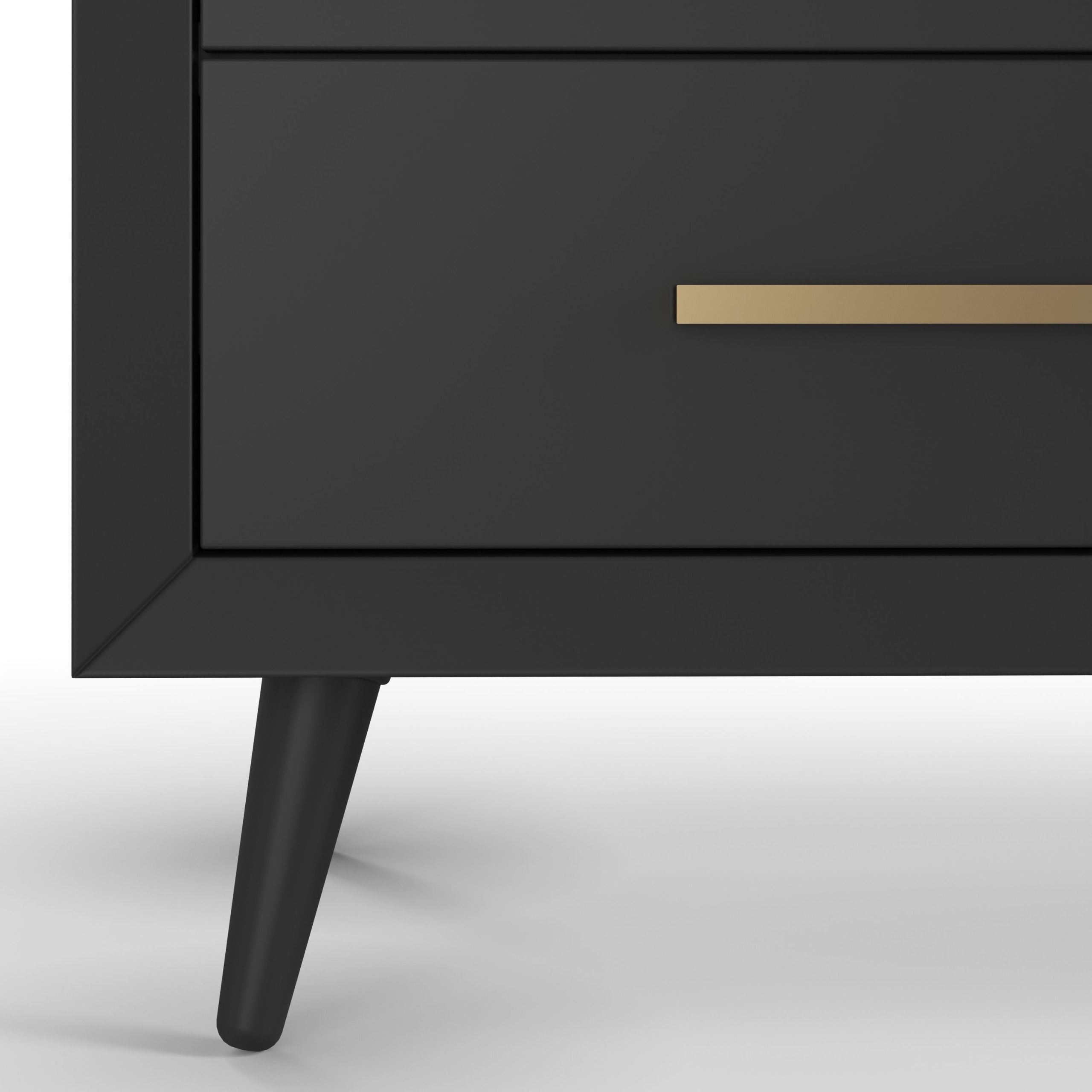 Cranbrook Double Dresser. Ebony - Image 4