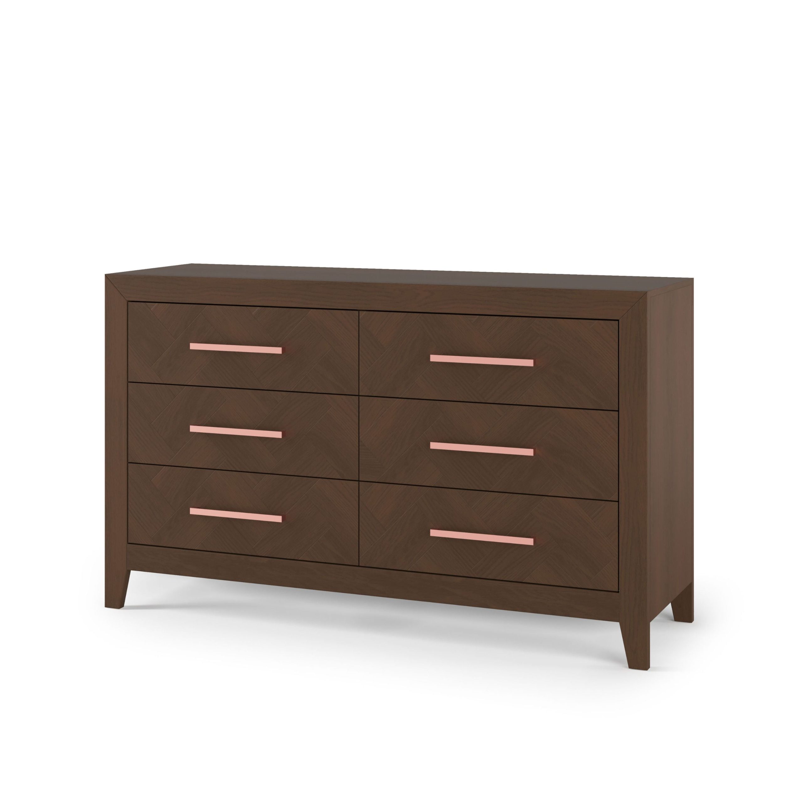 Kieran 6-Drawer Double Dresser. Toasted Chestnut - Image 2