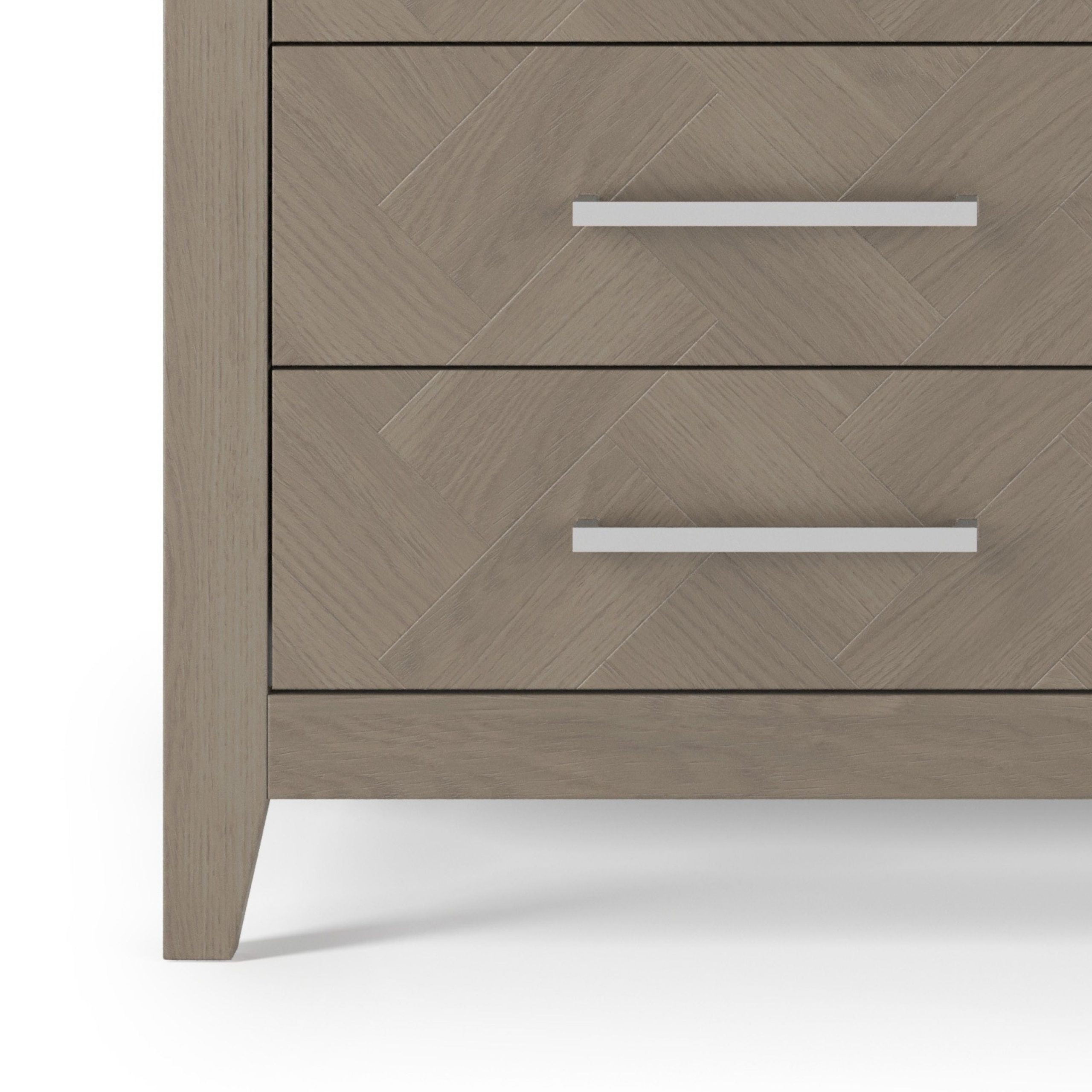 Kieran 6-Drawer Double Dresser. Crescent Gray - Image 4
