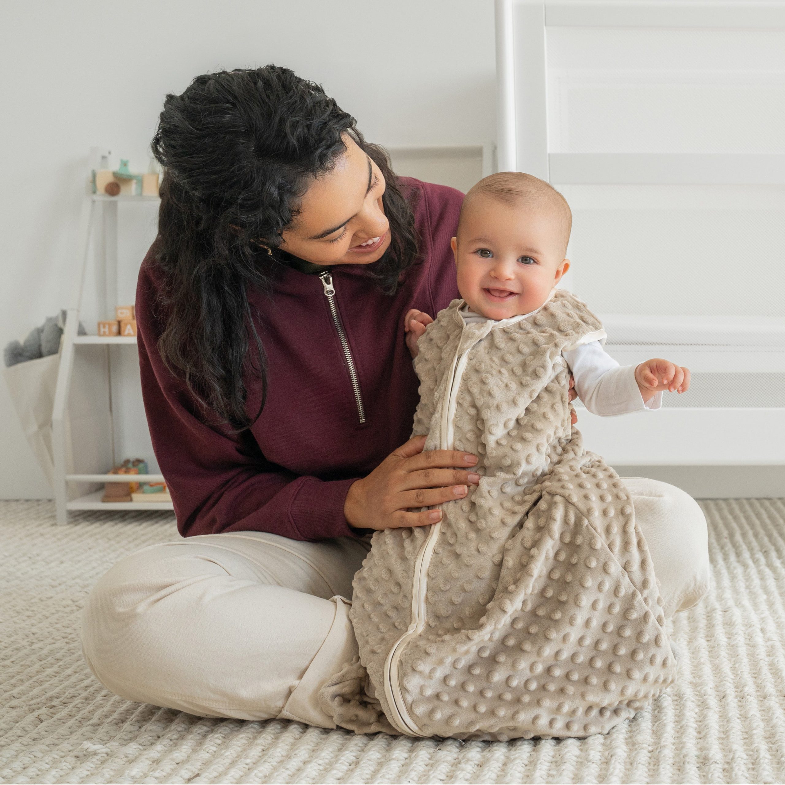Wearable Blanket Plushy Dot Velboa TOG 1.5 - Image 2