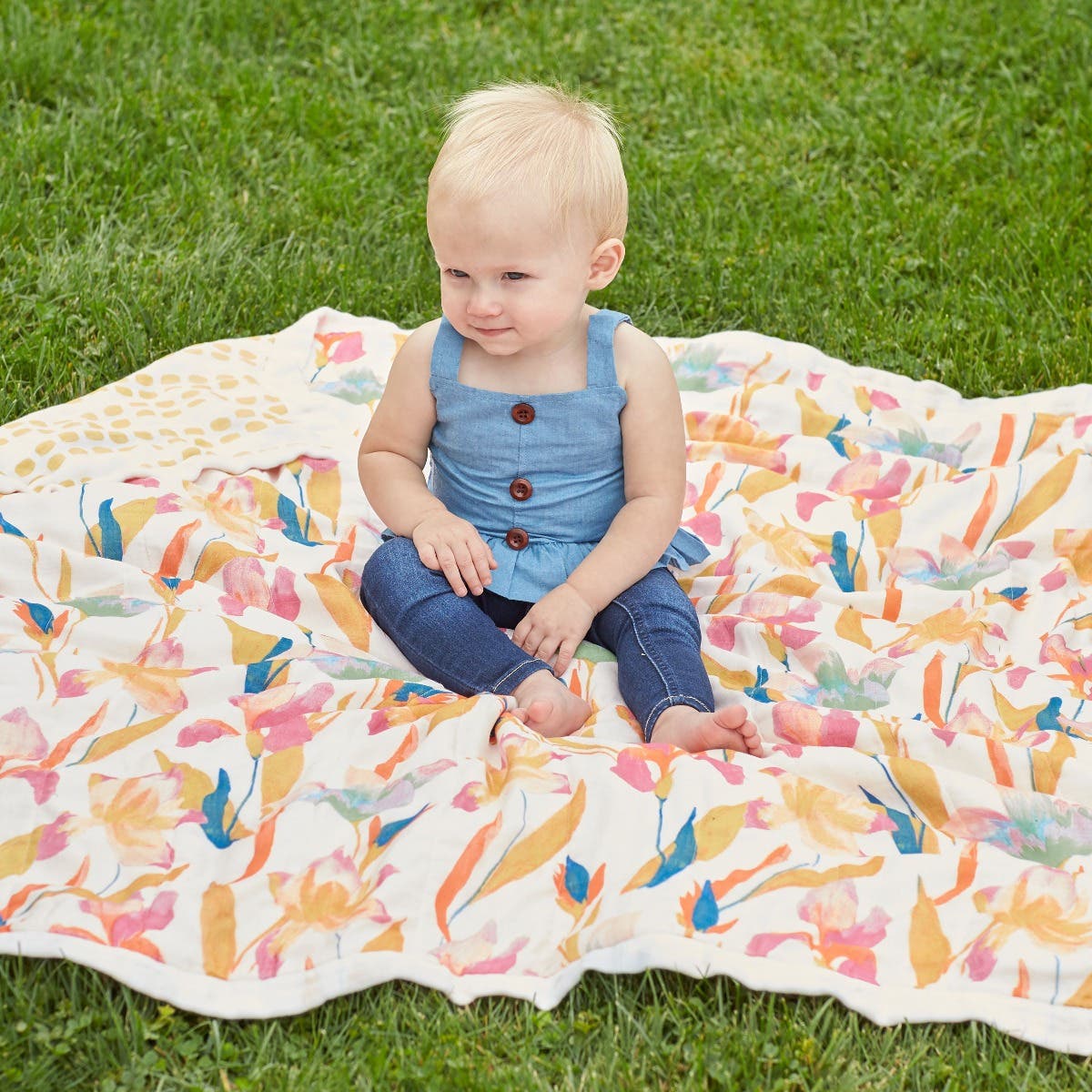 boutique silky soft muslin dream blanket - Image 2