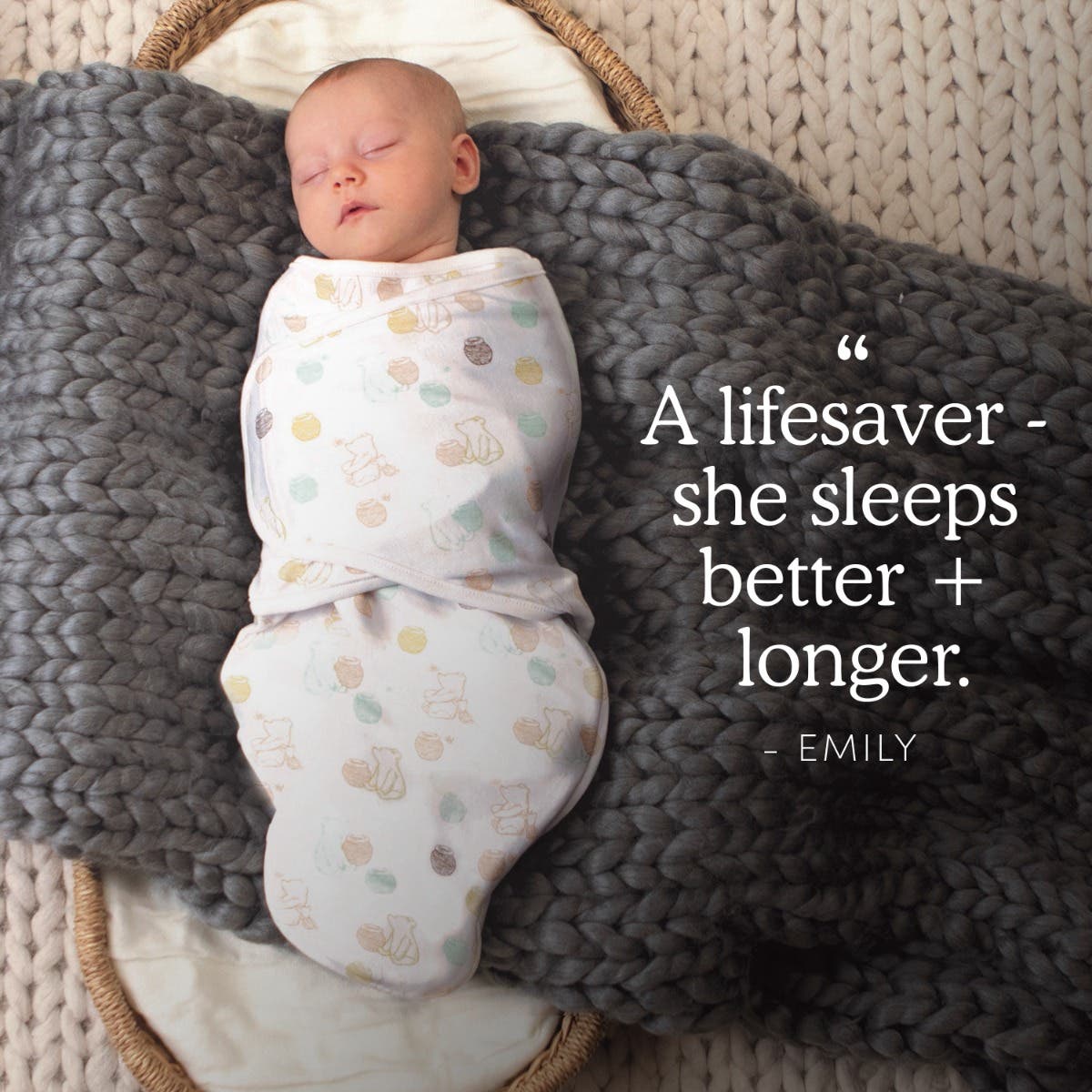 essentials easy swaddle wrap quick change 3 pack TOG 1.0 - Image 5