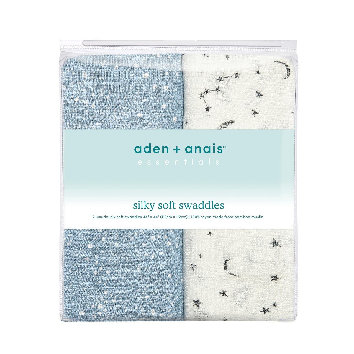 essentials silky soft swaddle blanket 2 pack - Image 4
