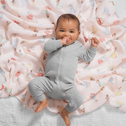 Disney™ essentials cotton muslin swaddle blanket 4 pack - Image 2