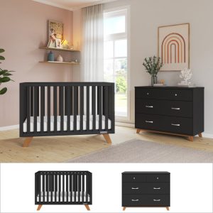 Soho 2-Piece Nursery Set with Crib and Dresser